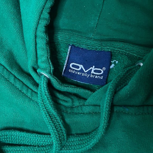 Vintage University of Oregon Ducks Embroidered Hoodie - Old Varsity Brand - Picture 2 of 3